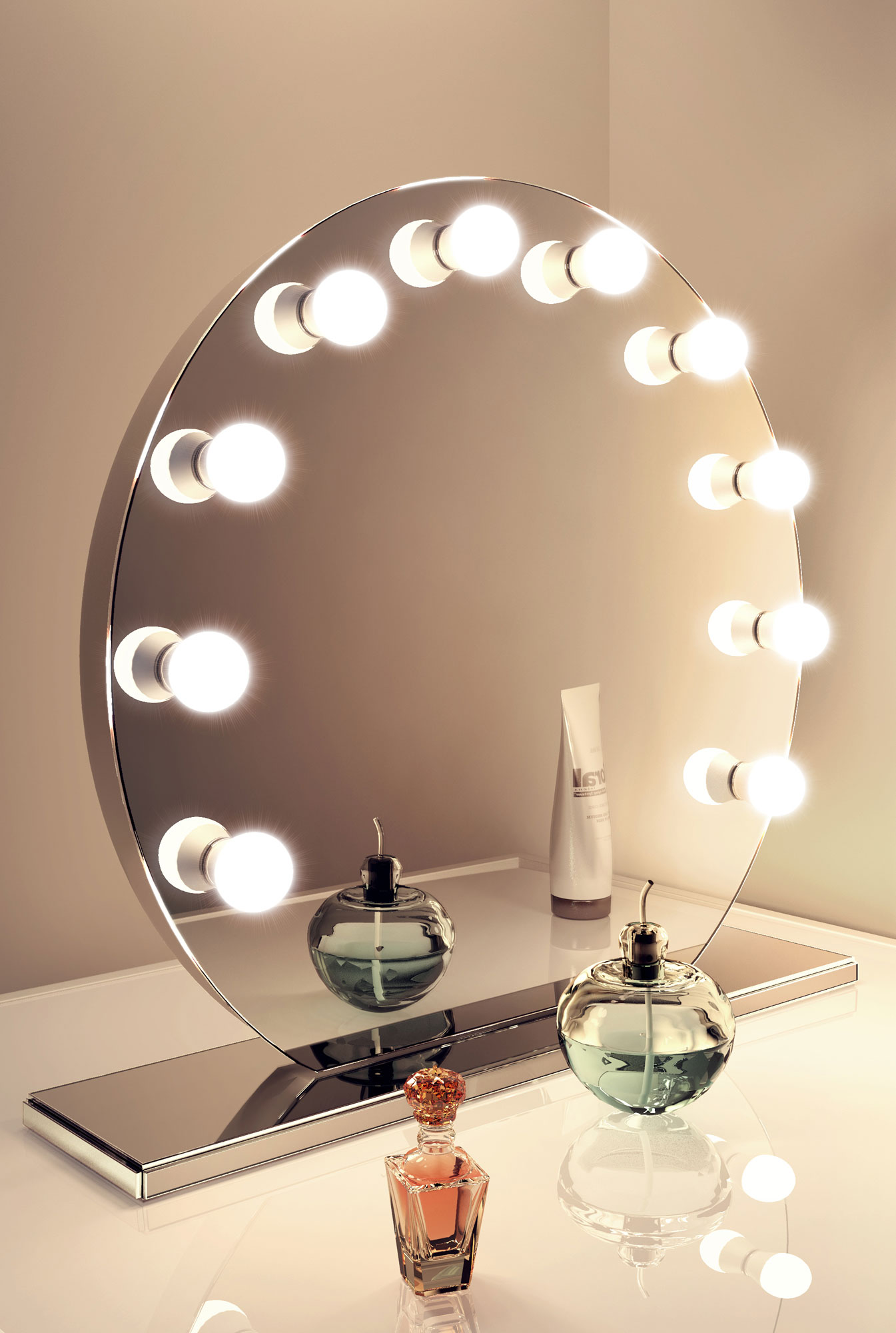LED hollywood mirror