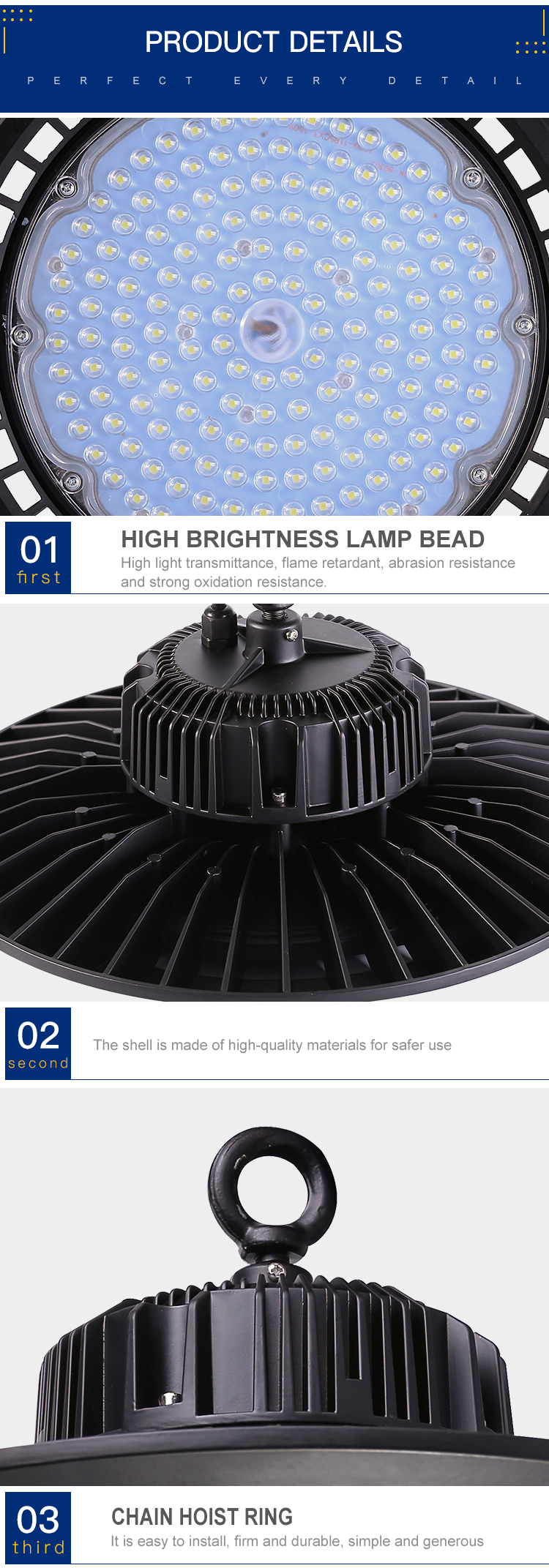 Led High Bay UFO light(图5)